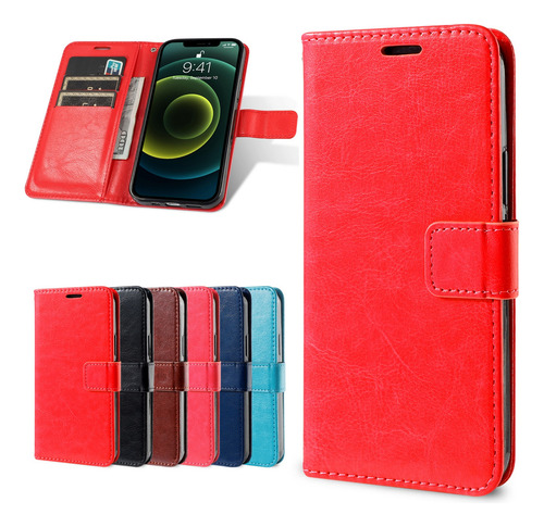 Funda Para Teléfono Oppo F27 5g/reno12fs 5g/12f 4/5 G Tipo Cartera De Piel Sintética Con Función De Soporte Para Tarjeta