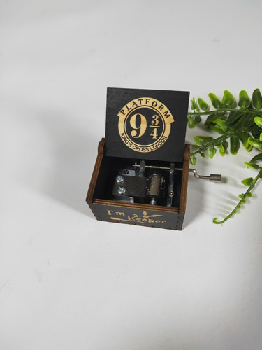 Imagen 5 de 6 de Caja Musical Madera - Harry Potter - Diseño Always