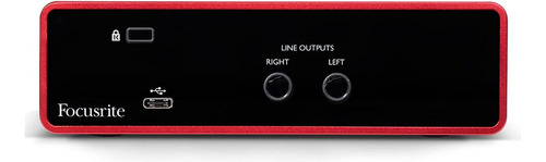 Imagen 6 de 7 de Interfaz Combo Focusrite Scarlett Solo 3era Generación