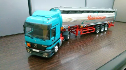 Mercedes Benz Arocs 1843 Carreta Caçamba - Herpa - 1/87