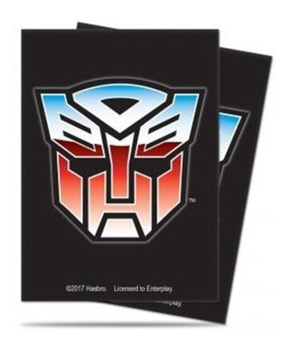 Protectores Cartas Autobots Transformers Para Juegos De Mesa