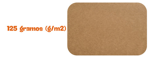 Rollo De Papel Kraft 50 Cm De Ancho Cal. 125 Gr Envío Gratis