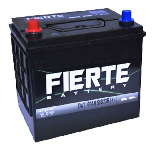 Bateria 60 Ah Amperes 55d23r (+ -) Fierte