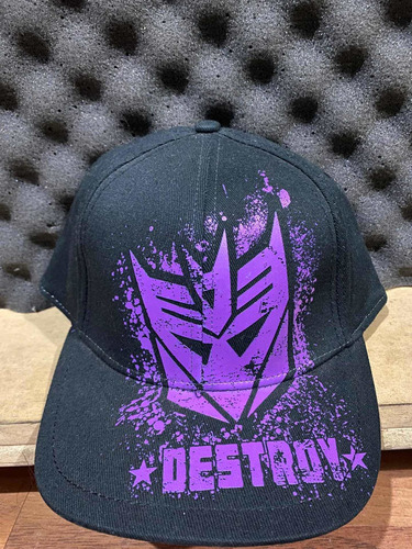 Gorra Decepticons Transformers Hasbro Bioworld