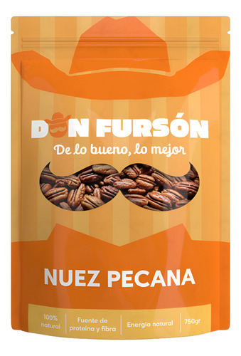 Nuez Pecana - Mitad Entera 750 Gr, 100% Natural | Don Fursón