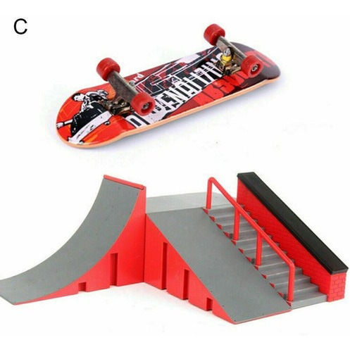 Piezas De Rampa Skate Park Para Patineta Finger Board C [u]