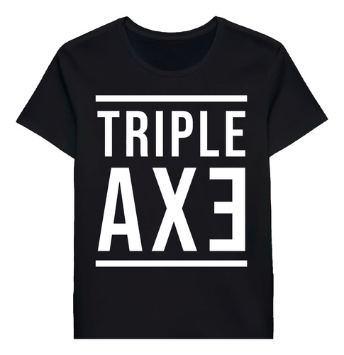 Remera Triple Axe Logo 182