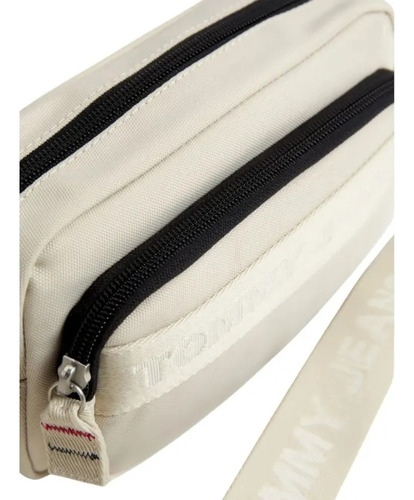 Bolsa Tommy Hilfiger Essentials Crossover Beige Mujer Aw0aw1 Beige Lisa Beige
