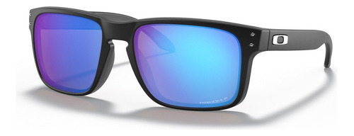 Lentes Oakley Holbrook Matte Black W/ Hombre Prizm Sapphire Color Azul Zafiro