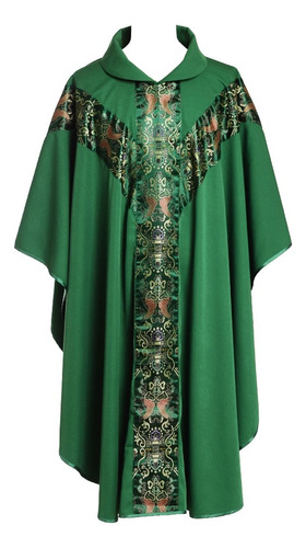 Blessume Casulla Verde Iglesia Catolica Padre Sacerdote Misa