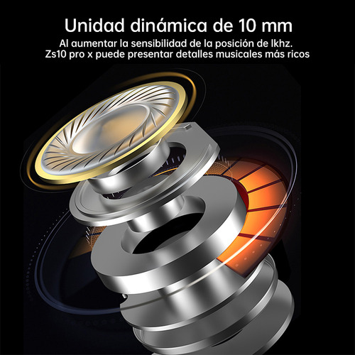 Fones De Ouvido Para Jogos Zs10 Pro X Hifi Com Cancelamento