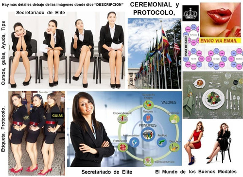 Ceremonial Protocolo Buenos Modales Etiqueta Aprende Tip X57