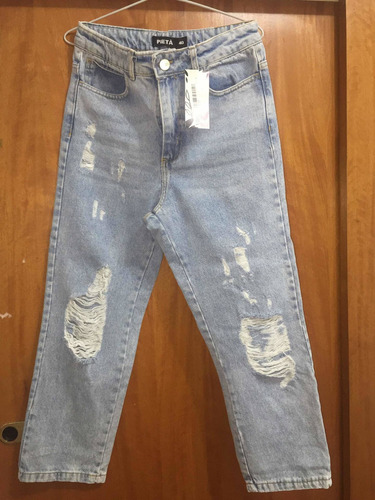 Jean Mom Mujer Ancho