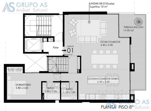 Imagen 13 de 14 de Ayacucho 1428 - Barrio Martin - Anticipo Y Cuotas