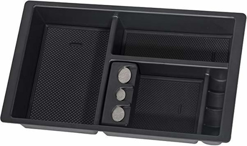 Bandeja Organizador Oxgord Center Console Insert 14-19 Silve