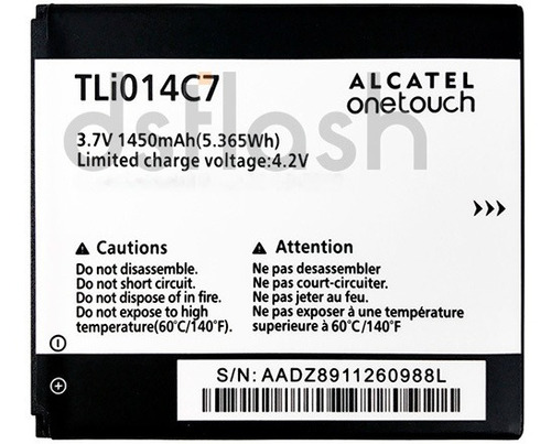 Batería Alcatel 4024 Tli014c7 Pixi