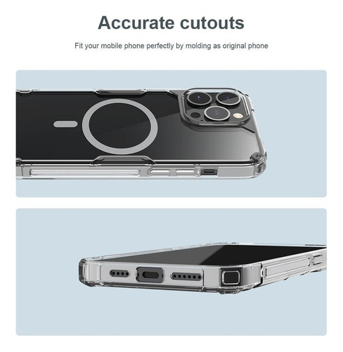 Case 360° Nillkin (mag) Para iPhone 14 Pro Max + Mica