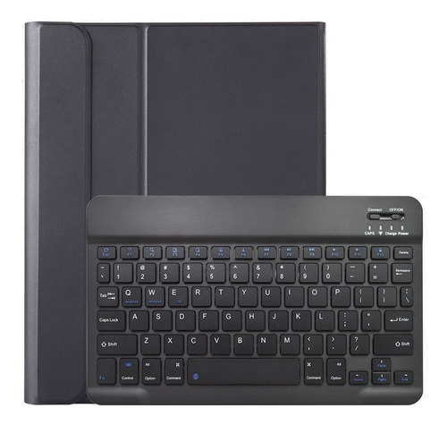 Funda & Bluetooth Teclado Para Tablets iPad Air 4 10.9 Negro