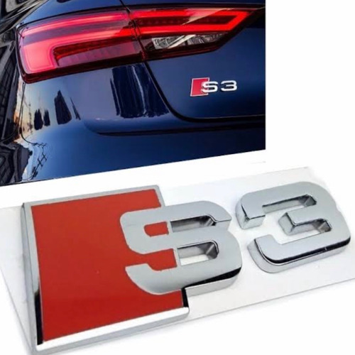 Emblema Audi Series S   S3 Y S4  Trasero