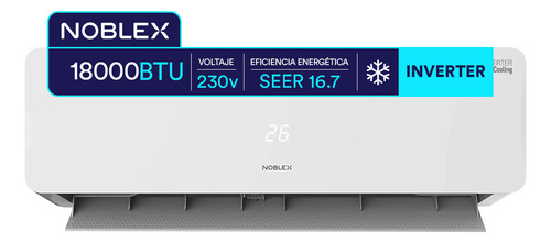 Aire Acondicionado Noblex Minisplit Inverter Nxin50c21amx Frio 18000 Btu 230v