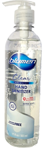 Gel Antibacterial Blumen Limpieza Avanzada 503 Ml, 24 Piezas Fragancia Aloe