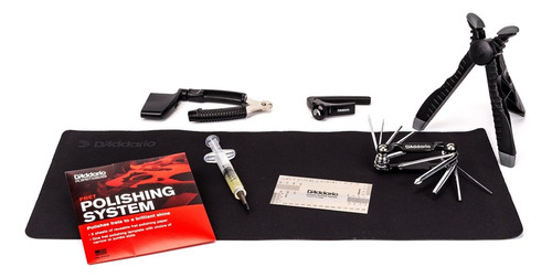 Kit Mantenimiento Bajo Completo Estuche Daddario Pw-ebmk-01