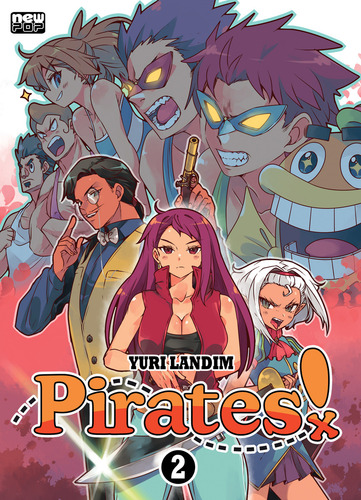 Pirates! - Volume 2, De Yuri Landim., Vol. 2. Editorial Newpop, Capa Mole, Edição 1 Em Português, 2024
