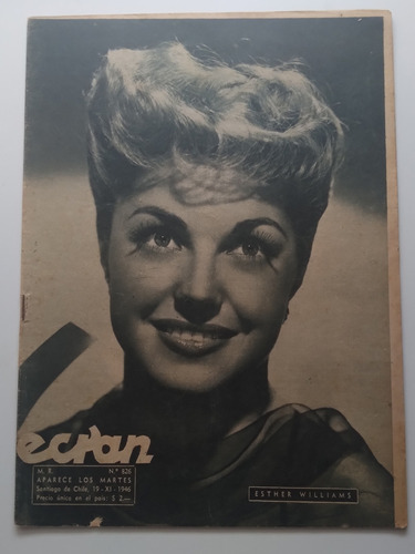 Revista Ecran N° 826 19 De Diciembre 1946 Esther Williams. J