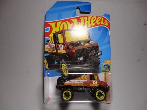 Hot Wheels Mercedes Benz Unimog 1300 Serie Hw Haulers