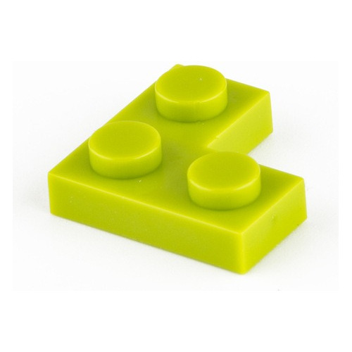 Lote 25 Bloques P/ Armar 2x1 Compatible Con Lego Verde Claro