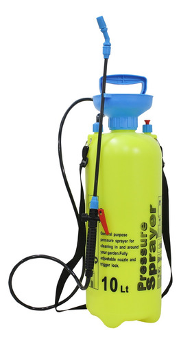 Pulverizador 10l Costal Manual Agrícola Compressão Prévia