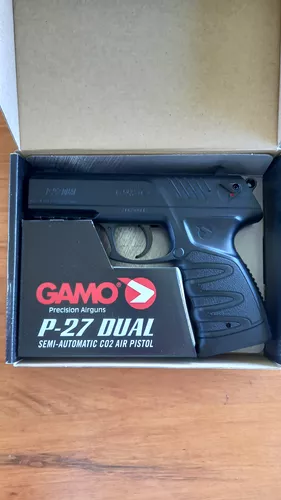 Pistola de Aire Comprimido Co2 Balines 4.5 mm P-27 Dual Gamo — Te lo  tenemos Chile