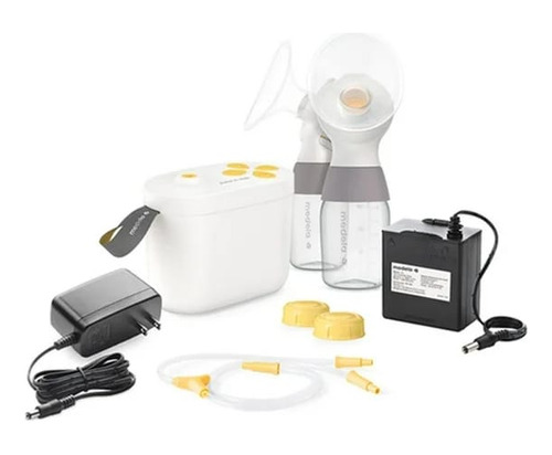 Extractor De Leche Materna Medela, Con Embudos Extra Talla S