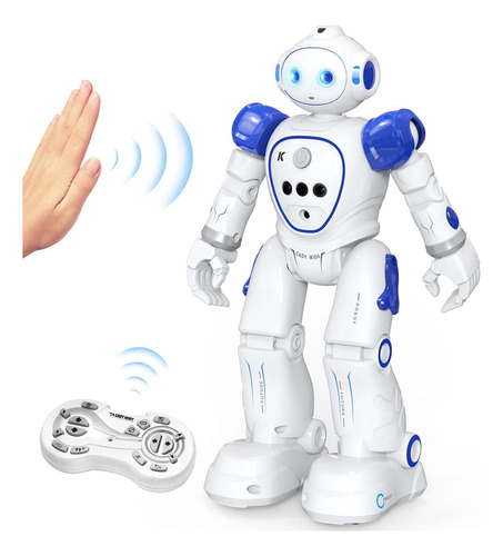 Robot Toys Rc Para Niños: Programable Inteligente Con Detecc