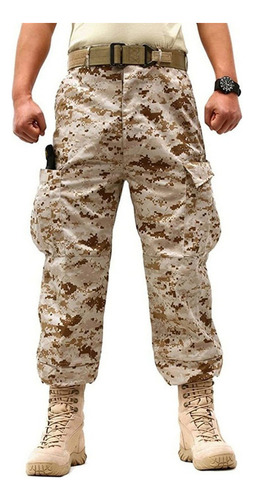 Overoles Tácticos De Camuflaje Casual For Hombre Pantalone