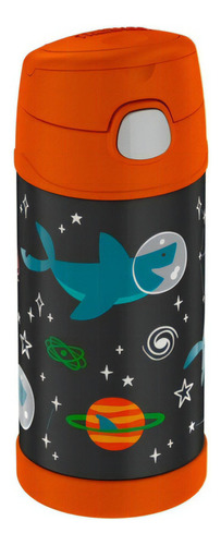 Botella térmica Tubarão Orange, 355 ml, termo