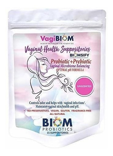 Ovulo Supositorio Probiotico Regula Ph Microbiota Vaginal