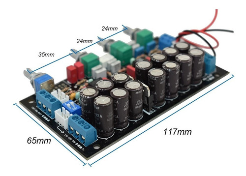 Imagen 2 de 2 de Modulo Preamplificador Audio Estereo Control Tonos 12v-18v