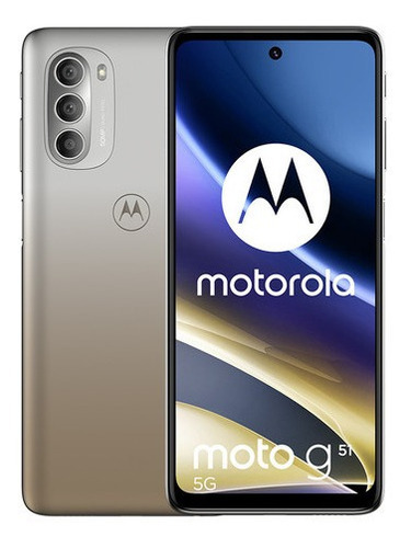 Celular Moto G51 6.8'' 4gb + 128gb Dorado Desbloqueado + 1 Año De Garantía Dorado Otoño