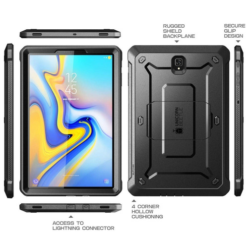 Imagen 3 de 8 de Case Galaxy Tab S4 T830 T835 2018 Protector 360° Supcase