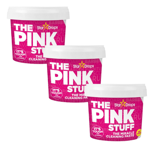 Pasta Limpiadora Multiuso The Pink Stuff 3 X 850 G