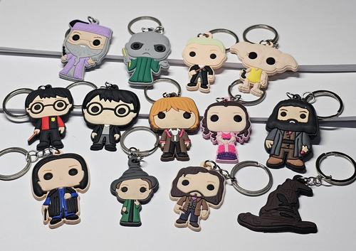 Llavero Harry Potter Llaveros Colección Harry Potter Pack