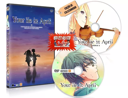 Box Dvd Shigatsu Wa Kimi No Uso + Ova / Your Lie In April