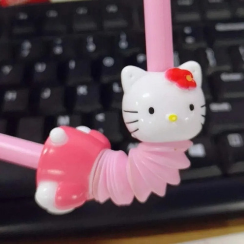 Popotes Hello Kitty Reusables, Paquete De 3 Piezas