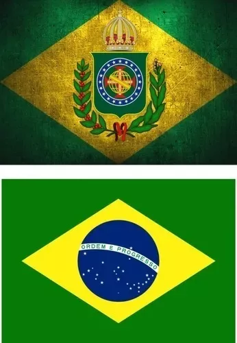 Bandeira Brasil Imperial (dupla Face) 100x70cm