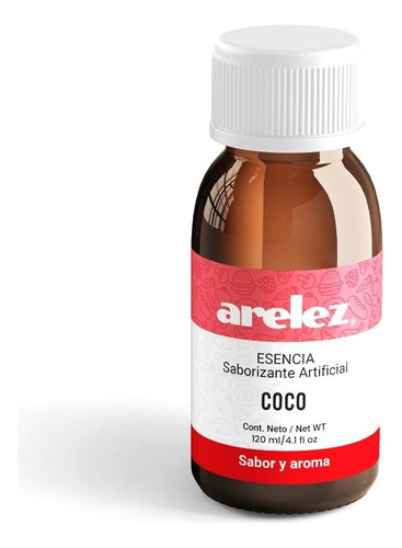 Esencia Saborizante Coco 120 Ml Arelez