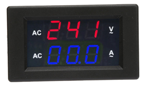 Voltímetro De Corriente Alterna Con Pantalla Digital Led, Am