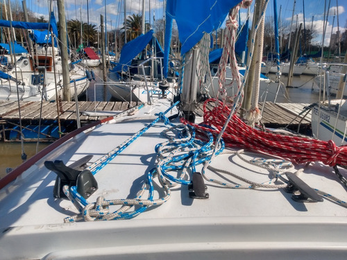 Imagen 12 de 20 de Velero Silver 25 Con Motor Honda 4 Tiempos 15 Hp