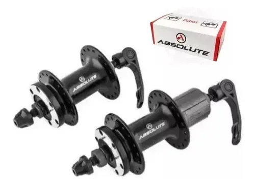 Cubos Dianteiro Traseiro Bike 36 Furos Cassete K7 Absolute | Frete