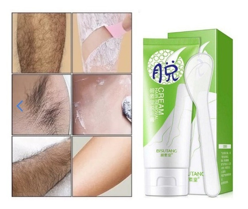 Imagen 1 de 6 de Crema Depiladora Axilas Brazos Contra Vello Bisutang 100g